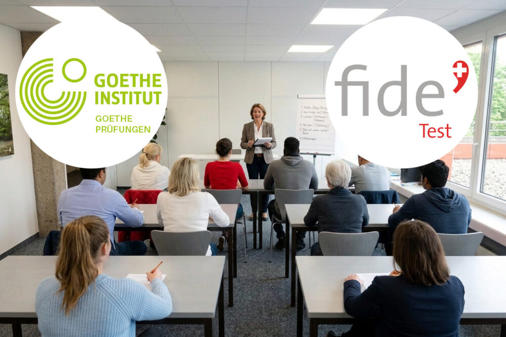 Deutsch-Test: Goethe und fide